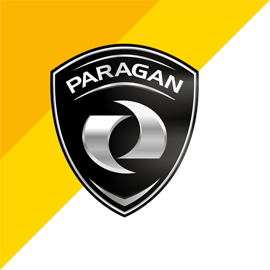 Logo - Paragan Horseboxes Tillverkare av de lättaste transportörerna på marknaden upp till 3,5 ton.